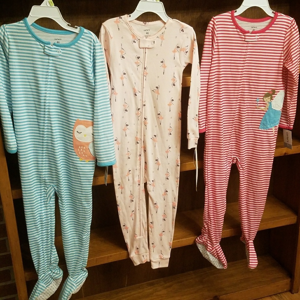 NWT Carter's Pajama 4T Lot